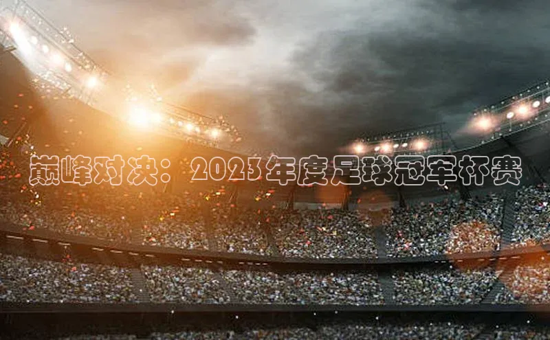 巅峰对决：2023年度足球冠军杯赛